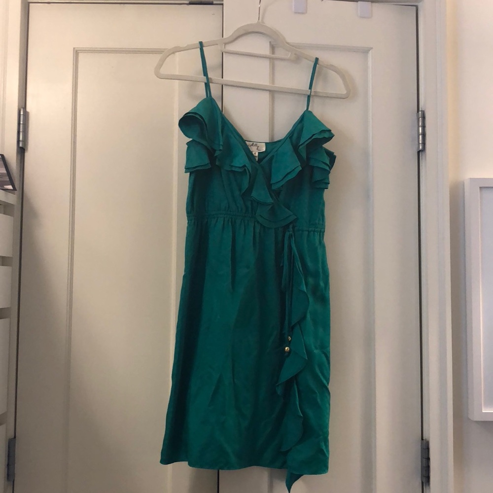 Ruffle mini dress